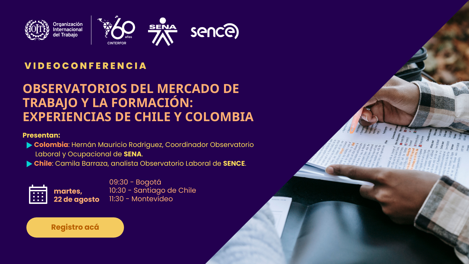 Banner del evento