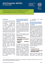 Updating jobs and sectoral development: towards a quality approach based on social dialogue. ILO/Cinterfor Notes, 7