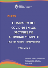 tapa del informe COVID Empleo Uruguay tapa del informe COVID Empleo Uruguay